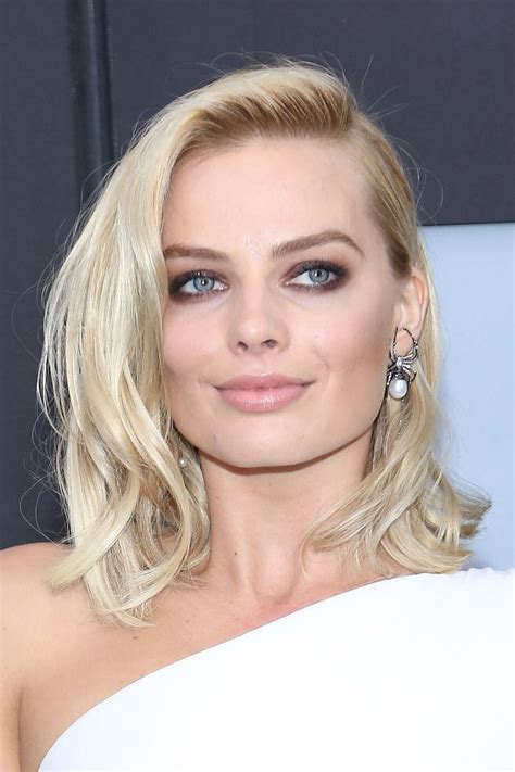 margot robbie pink chanel earrings|Margot Robbie hair.